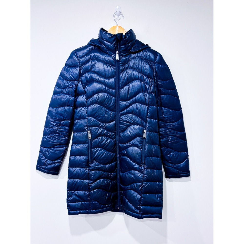 ANDREW MARC Purple puffer coat | Down insulated winter | Small